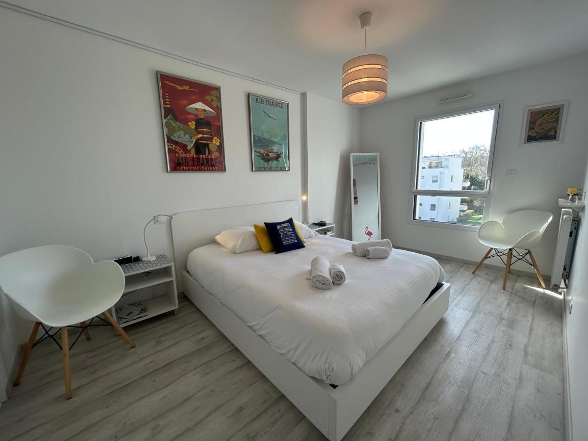 Ferienwohnung Les Terrasses Marines - Vue Imprenable Sur Le Port De Plaisance Vannes Exterior foto