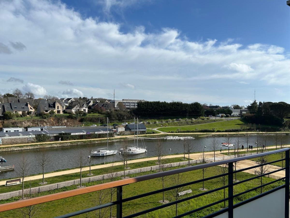 Ferienwohnung Les Terrasses Marines - Vue Imprenable Sur Le Port De Plaisance Vannes Exterior foto