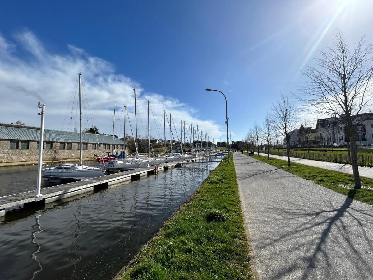 Ferienwohnung Les Terrasses Marines - Vue Imprenable Sur Le Port De Plaisance Vannes Exterior foto