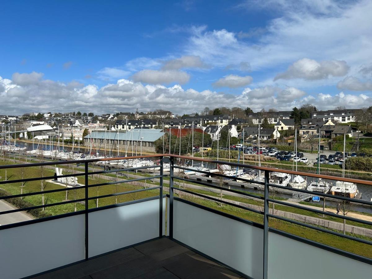 Ferienwohnung Les Terrasses Marines - Vue Imprenable Sur Le Port De Plaisance Vannes Exterior foto