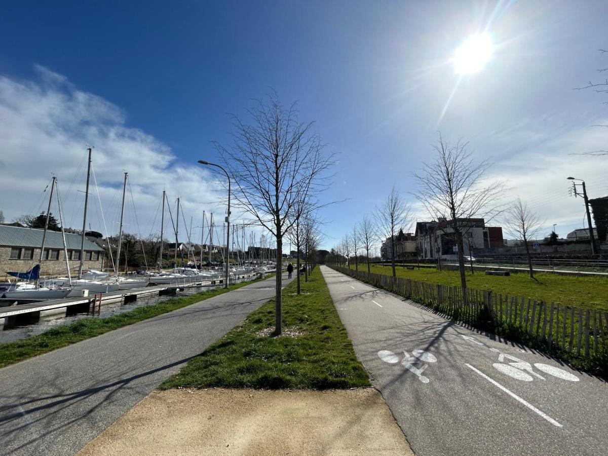 Ferienwohnung Les Terrasses Marines - Vue Imprenable Sur Le Port De Plaisance Vannes Exterior foto