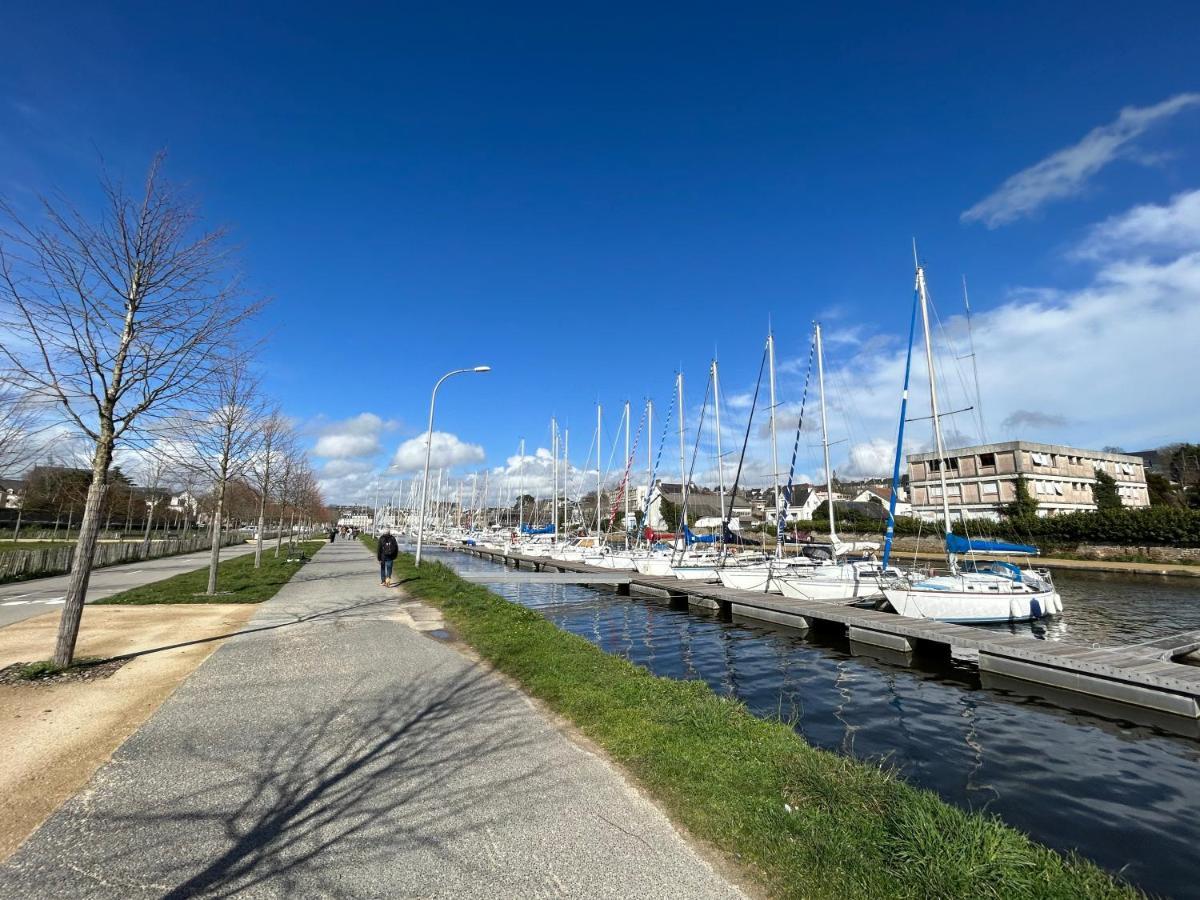 Ferienwohnung Les Terrasses Marines - Vue Imprenable Sur Le Port De Plaisance Vannes Exterior foto